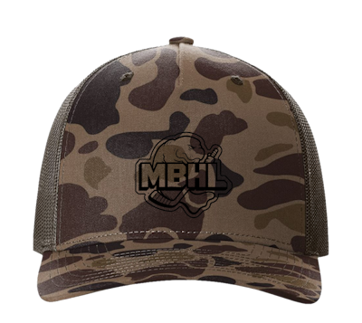 112 Trucker Bark Duck Camo Brown-BL